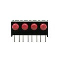 Dialight Led Circuit Board Indicators Hi Eff Red Diffused 551-0407-004F
